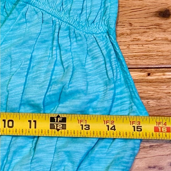 NWT ATM Anthony Thomas Melillo Sublime Slub Jersey Minidress Aqua Mist Size M - Picture 10 of 12